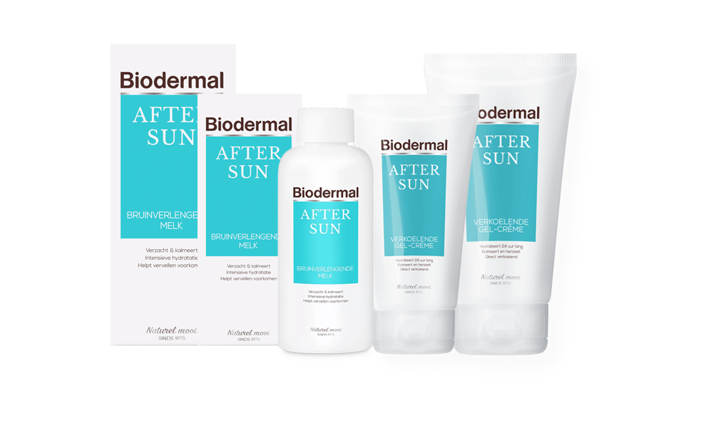 Biodermal aftersun in de aanbieding