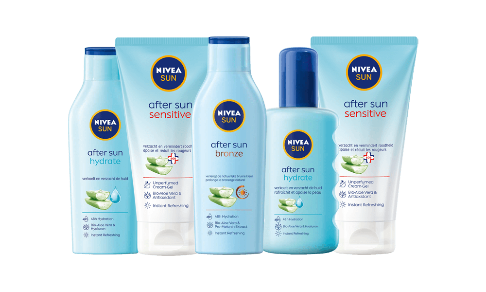 Aanbieding nivea aftersun