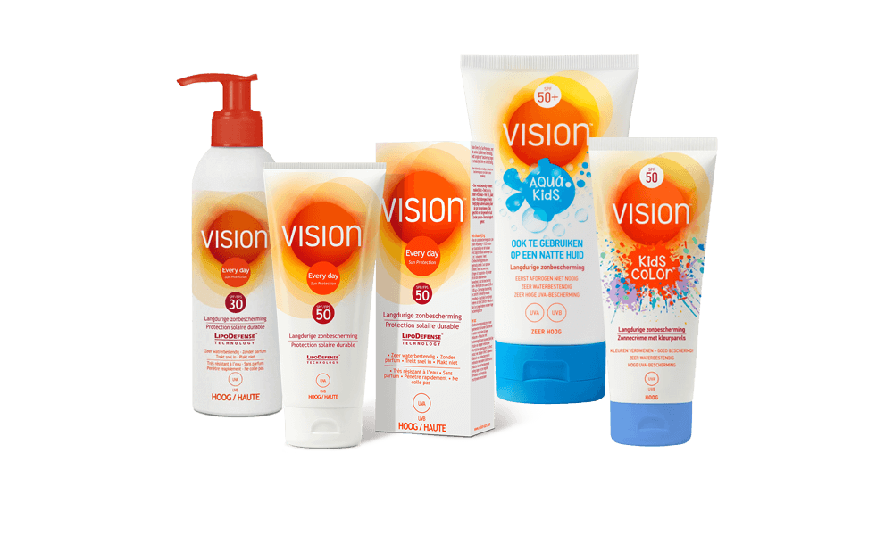 Voordelig vision zonnebrand kopen